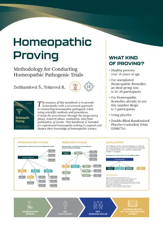 Homeopathic Proving